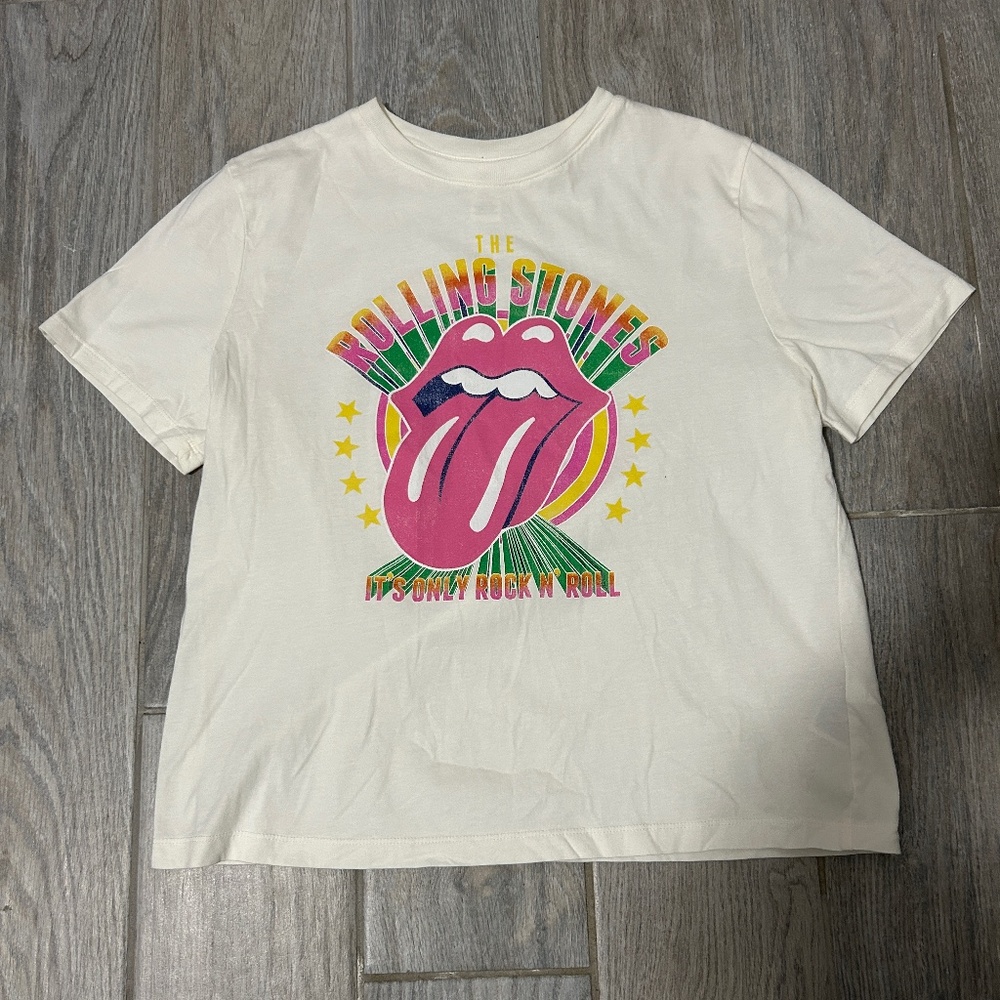 LIKE NEW! Women's Rolling Stones T-Shirt - SMALL - Picture 3 of 5